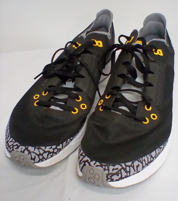Nike Jordan 88 Racer Varsity Black Gray Maize Running Shoes Size 13 - Image 2