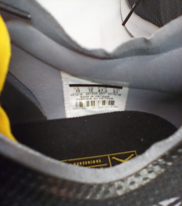 Nike Jordan 88 Racer Varsity Black Gray Maize Running Shoes Size 13 - Image 5