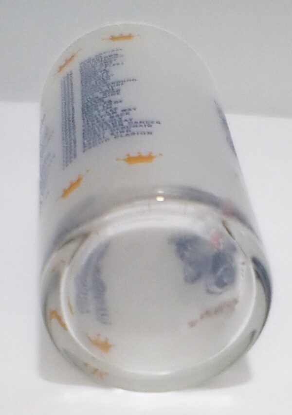 1968 Kentucky Derby Frosted Mint Julep Glass Churchill Downs Souvenir - Image 4