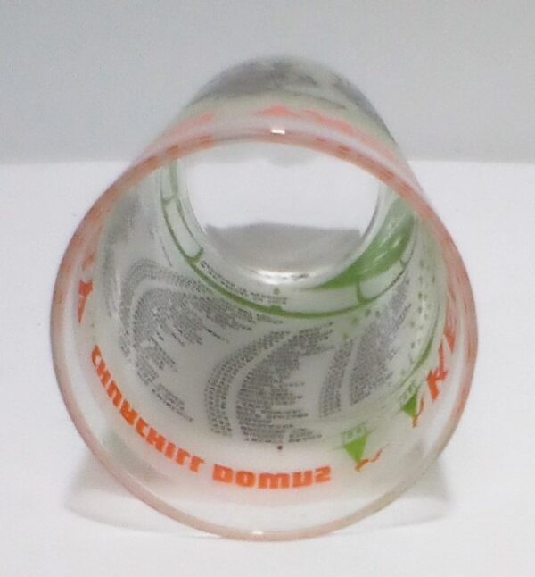 1972 Kentucky Derby Frosted Mint Julep Glass Churchill Downs Souvenir - Image 4