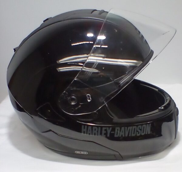 Harley Davidson Motorcycle Helmet In Black Style 98211-10VM/002L Size XL - Image 5