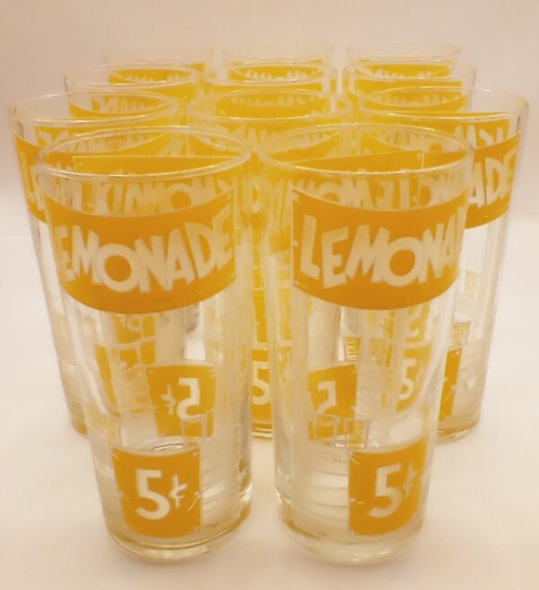 Vintage Culver Lemonade Stand Highball Glasses - Image 2