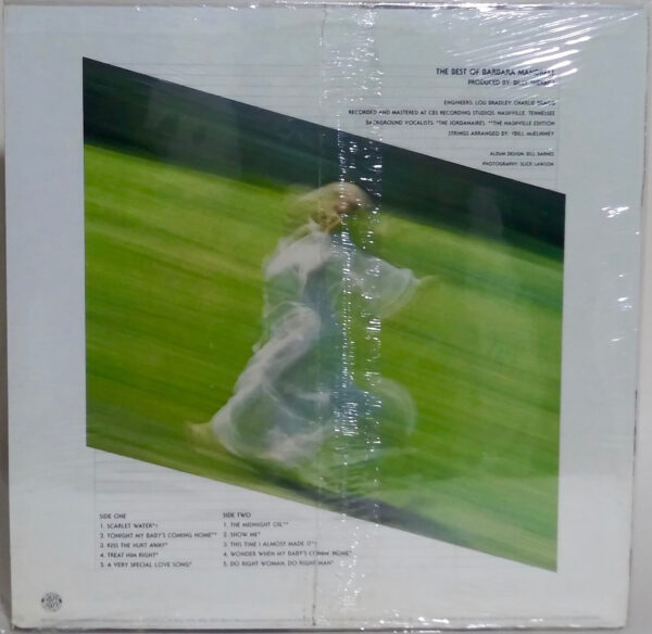 Barbara Mandrell The Best Of Columbia Records 34876 Original LP Still Sealed - Image 2
