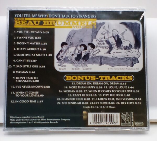 The Beau Brummels Volume 2 CD 1998 Still Sealed REP 4699-WY Repertoire Records - Image 2