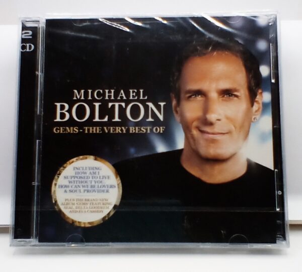 Michael Bolton Gems-The Very Best Of 2 CD Set 2012 Still Sealed 88691960322