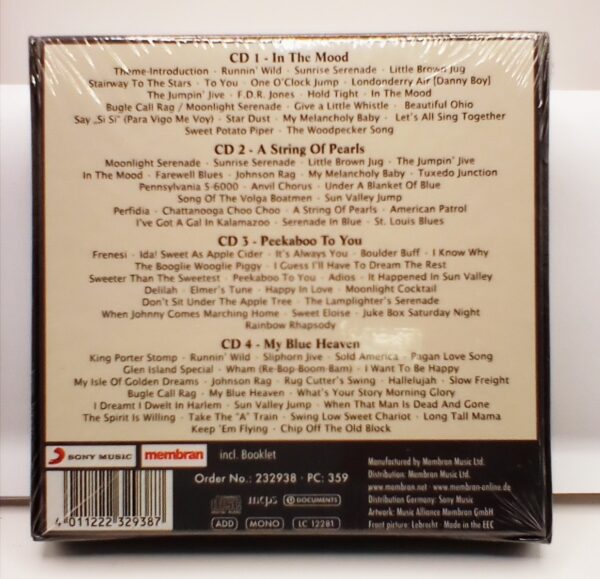 Glenn Miller Moonlight Serenade 4 CD Set + Booklet - Image 2