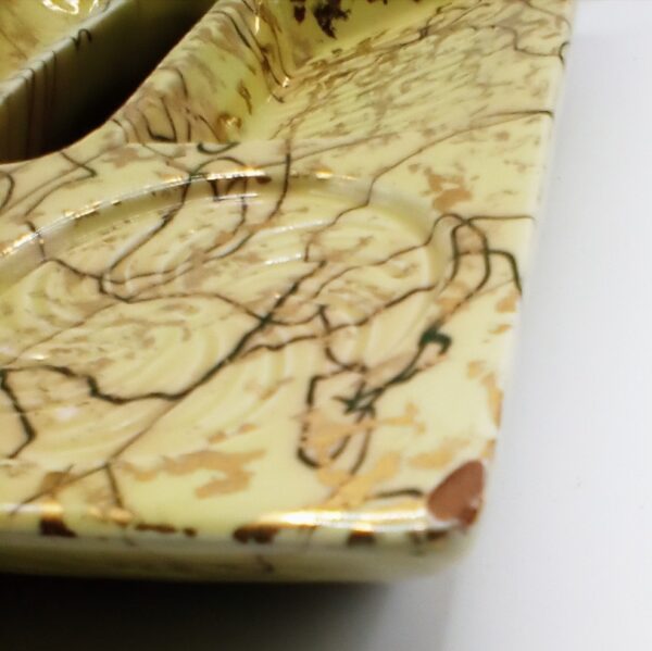 Vintage Mid-Century Ceramic Ashtray and Drink Holder - Image 8