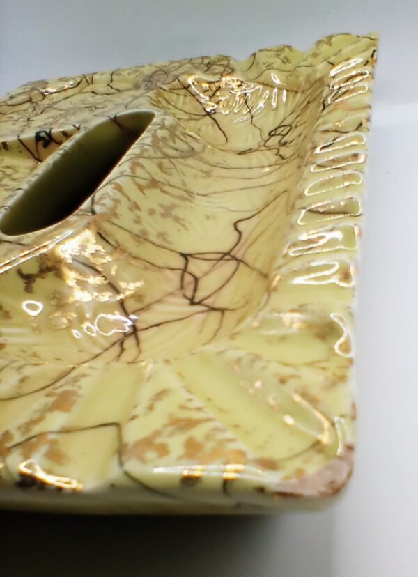 Vintage Mid-Century Ceramic Ashtray and Drink Holder - Image 9