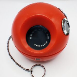 Vintage Red Panasonic Panapet Transitor AM Radio Model R-70 In Working Condition