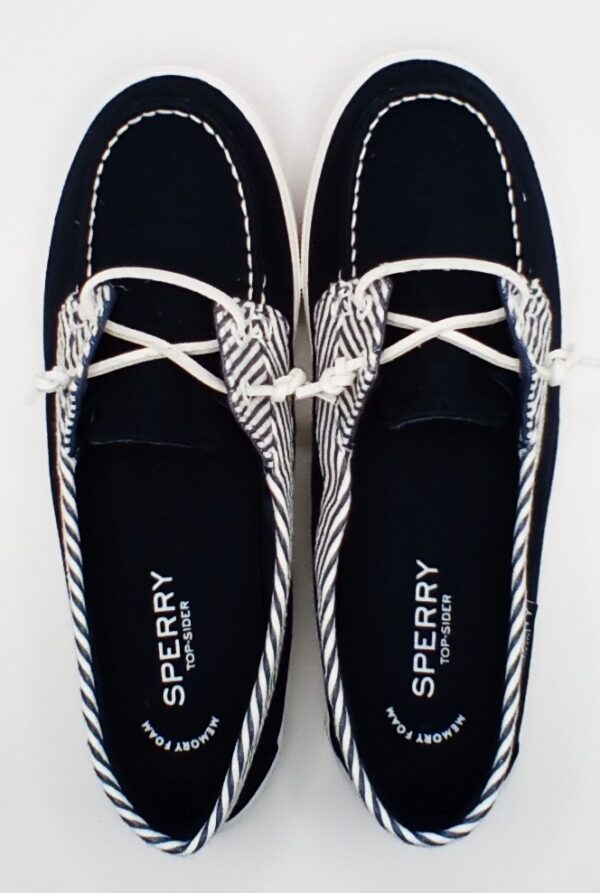 Sperry Navy Top Sider Shoes with Memory Foam STS84963 Womens Size 8.5 - Image 6