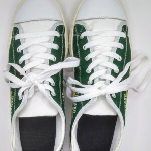 Diehard Green Bay Fan Green Low-Top Canvas Shoes Women's size 9
