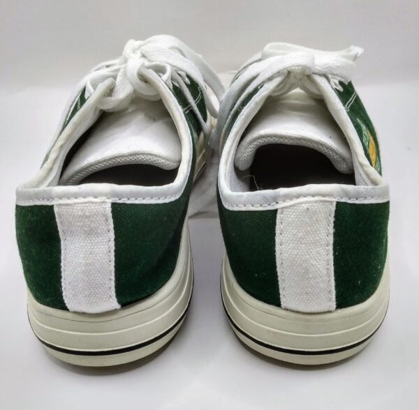 Diehard Green Bay Fan Green Low-Top Canvas Shoes Women's size 9 - Image 6