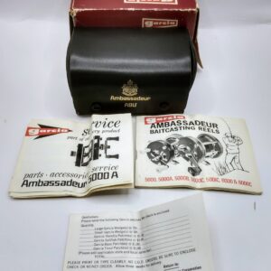 Vintage Ambassadeur 5000A Fishing Reel by Garcia Made in Sweden