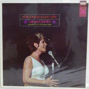 Vikki Carr For Once In My Life Liberty Records LST 7604 Vintage LP